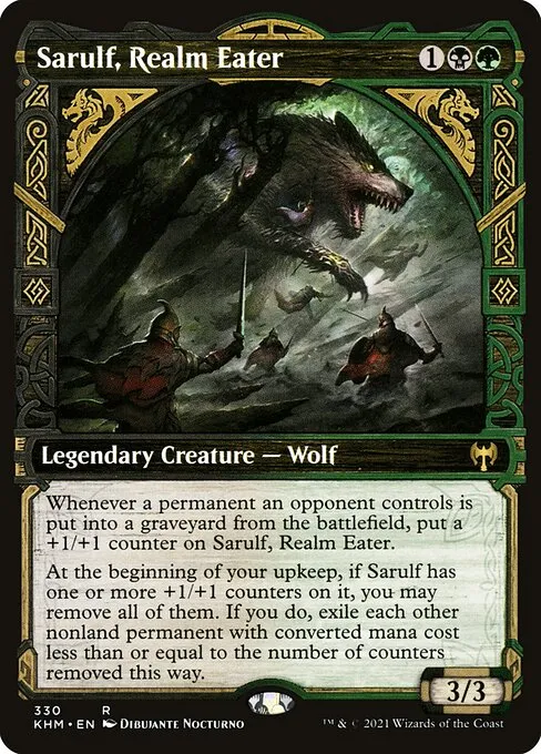 Sarulf, Realm Eater — Kaldheim