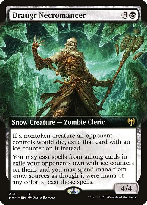 Draugr Necromancer — Kaldheim