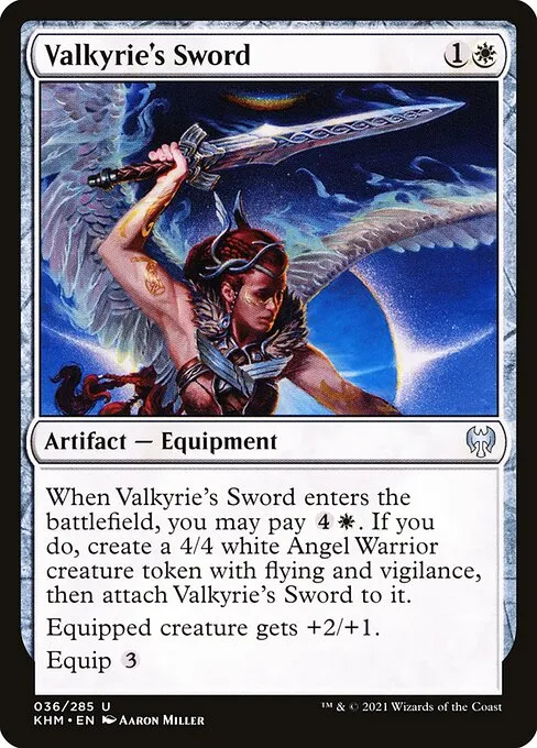 Valkyrie's Sword — Kaldheim