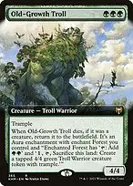 Old-Growth Troll — Kaldheim