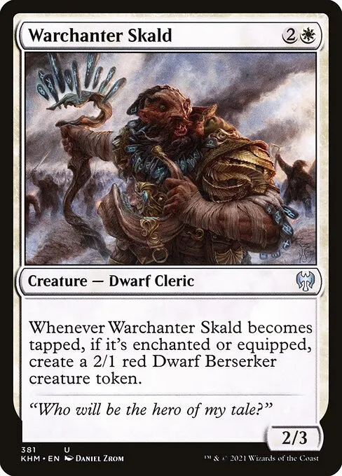 Warchanter Skald — Kaldheim
