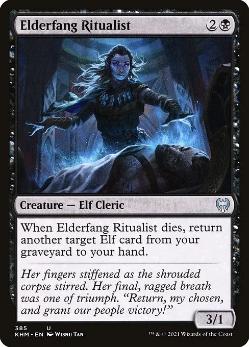 Elderfang Ritualist — Kaldheim