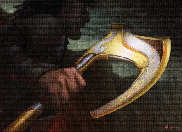 Art detail — Bearded Axe
