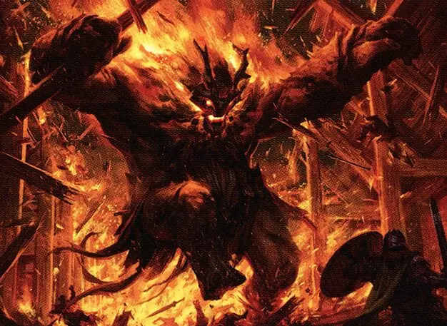 Art detail — Fire Giant's Fury