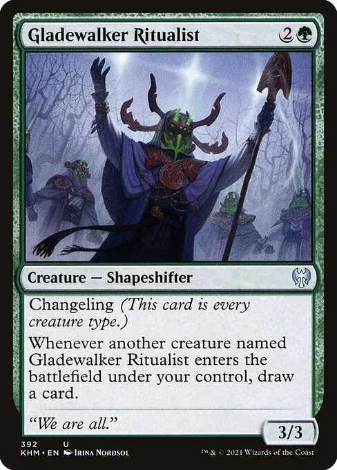 Gladewalker Ritualist — Kaldheim