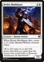 Beskir Shieldmate — Kaldheim