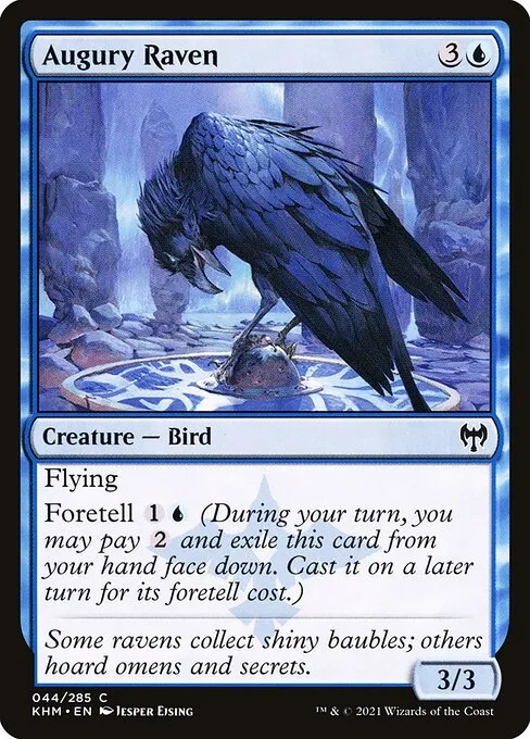 Augury Raven — Kaldheim