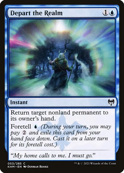 Depart the Realm — Kaldheim