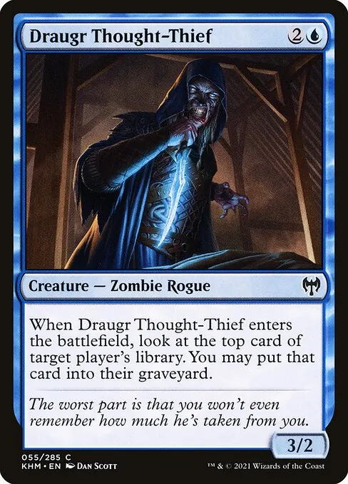Draugr Thought-Thief — Kaldheim