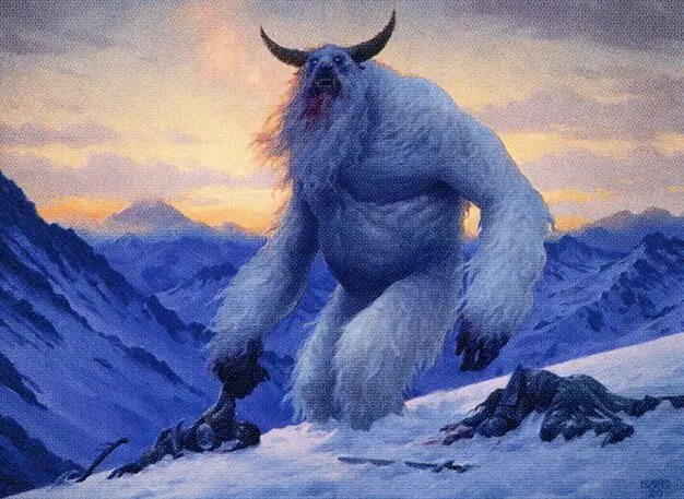 Art detail — Frostpeak Yeti