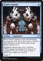 Giant's Amulet — Kaldheim