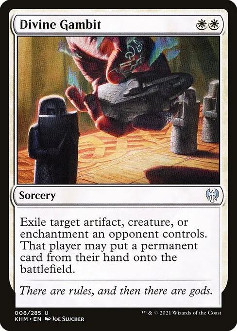 Divine Gambit — Kaldheim