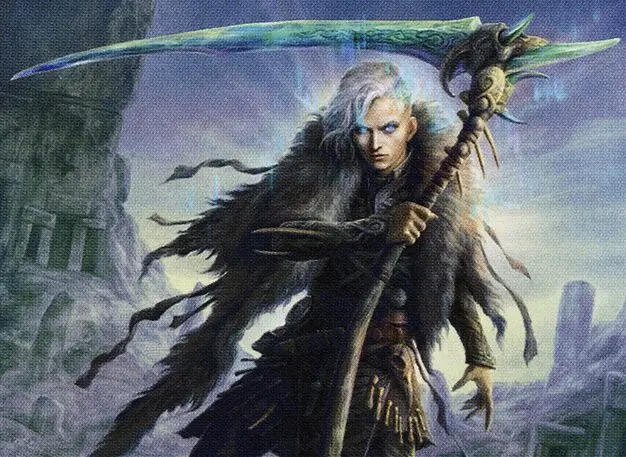 Art detail — Egon, God of Death // Throne of Death