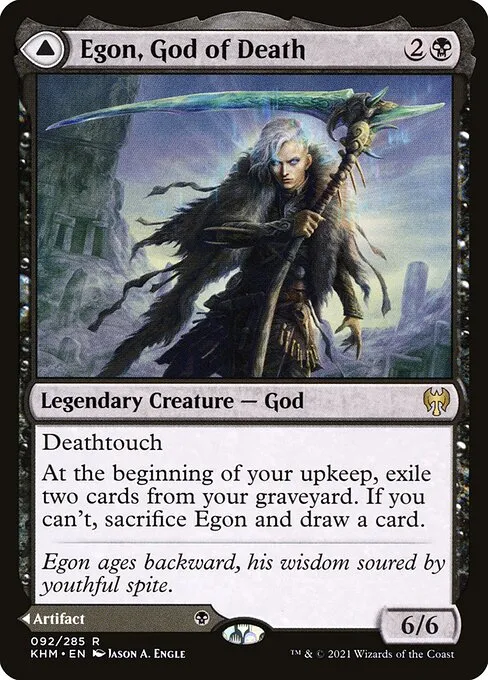 Egon, God of Death // Throne of Death — Kaldheim