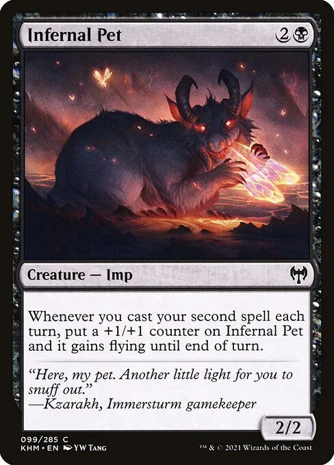 Infernal Pet — Kaldheim