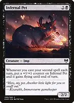 Infernal Pet — Kaldheim