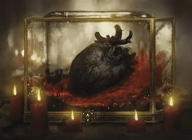 Art detail — Dusk Rose Reliquary