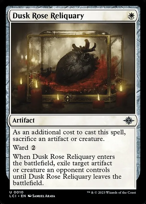 Dusk Rose Reliquary — The Lost Caverns of Ixalan