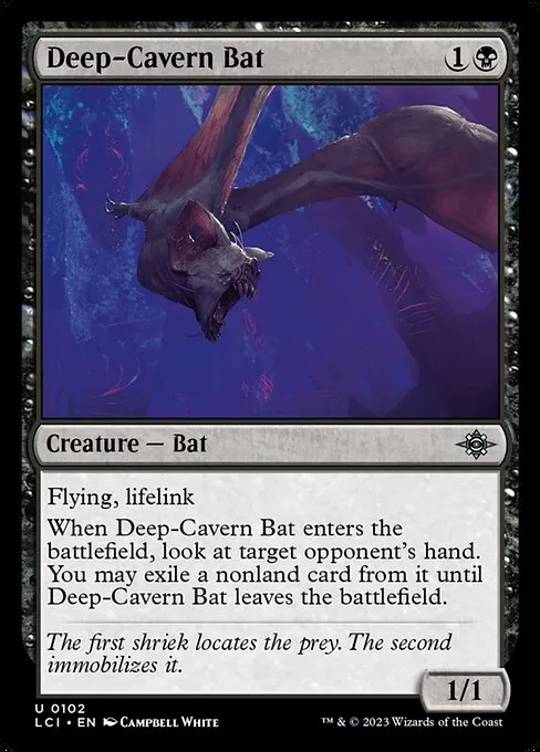 Deep-Cavern Bat — The Lost Caverns of Ixalan