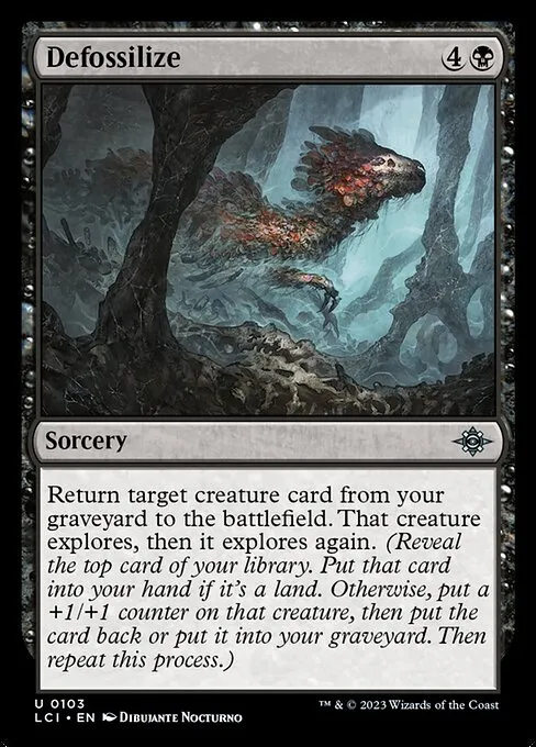 Defossilize — The Lost Caverns of Ixalan