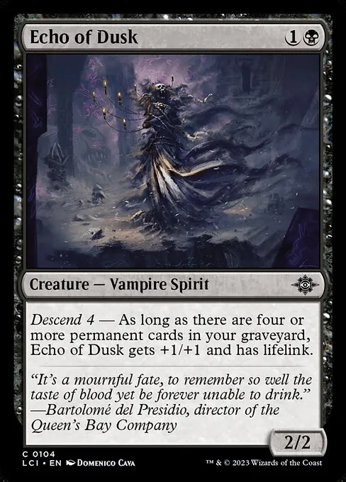 Echo of Dusk — The Lost Caverns of Ixalan