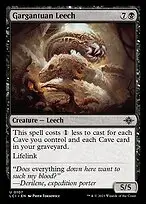 Gargantuan Leech — The Lost Caverns of Ixalan