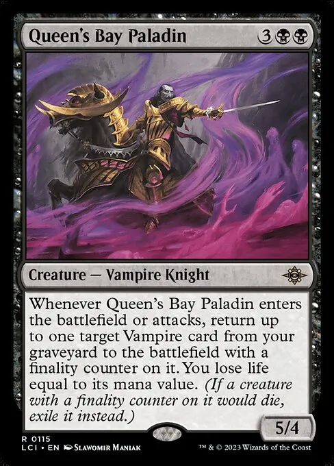 Queen's Bay Paladin — The Lost Caverns of Ixalan