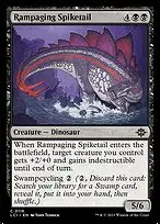 Rampaging Spiketail — The Lost Caverns of Ixalan