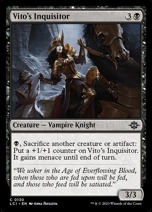 Vito's Inquisitor — The Lost Caverns of Ixalan