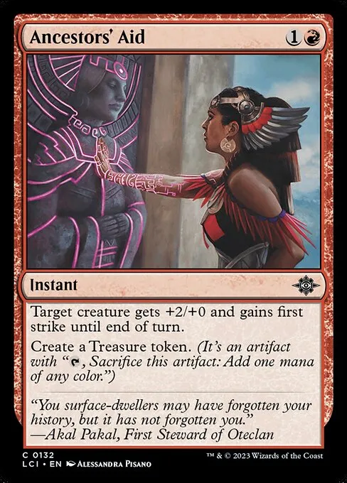 Ancestors' Aid — The Lost Caverns of Ixalan