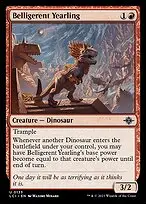 Belligerent Yearling — The Lost Caverns of Ixalan