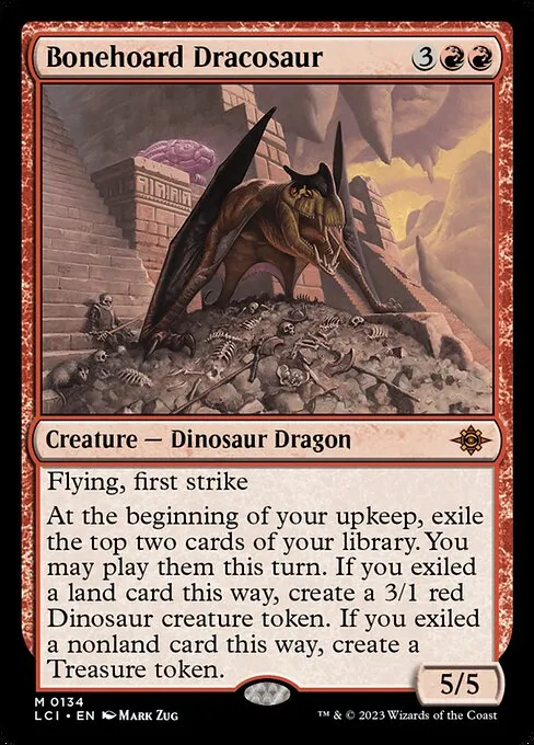 Bonehoard Dracosaur — The Lost Caverns of Ixalan