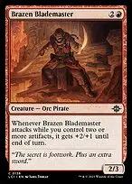 Brazen Blademaster — The Lost Caverns of Ixalan