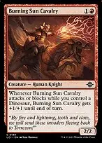 Burning Sun Cavalry — The Lost Caverns of Ixalan