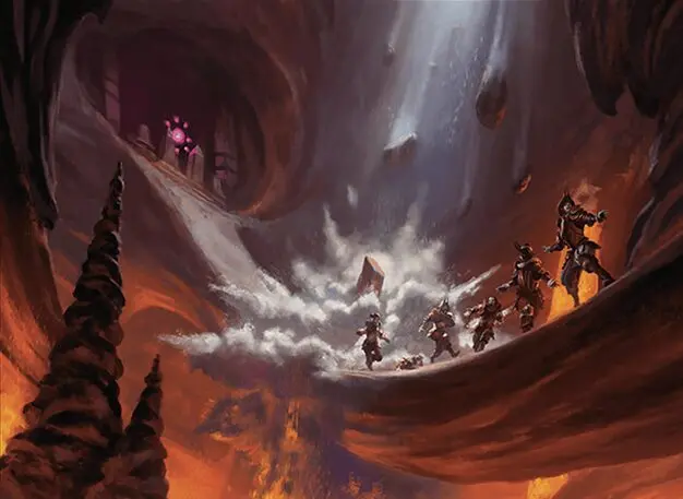 Art detail — Calamitous Cave-In