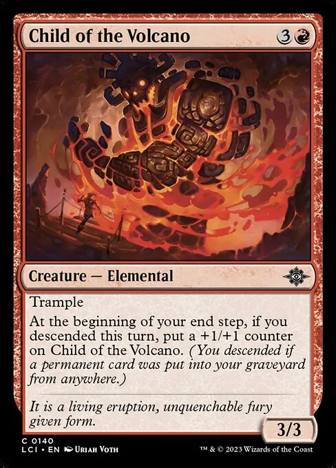 Child of the Volcano — The Lost Caverns of Ixalan