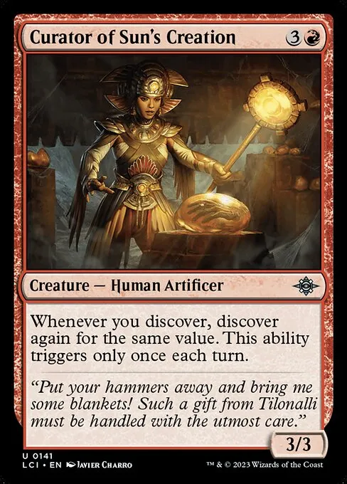 Curator of Sun's Creation — The Lost Caverns of Ixalan