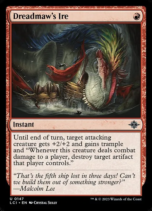Dreadmaw's Ire — The Lost Caverns of Ixalan