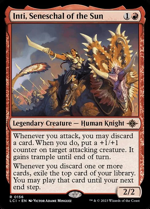Inti, Seneschal of the Sun — The Lost Caverns of Ixalan