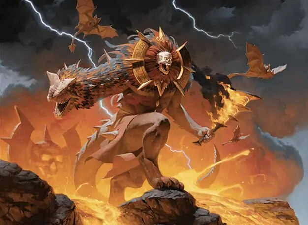 Art detail — Ojer Axonil, Deepest Might // Temple of Power