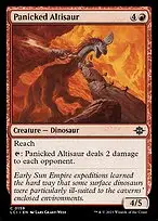 Panicked Altisaur — The Lost Caverns of Ixalan