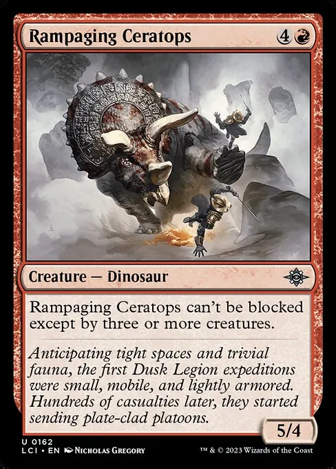 Rampaging Ceratops — The Lost Caverns of Ixalan