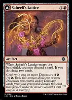 Saheeli's Lattice // Mastercraft Raptor — The Lost Caverns of Ixalan