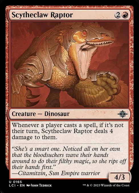 Scytheclaw Raptor — The Lost Caverns of Ixalan