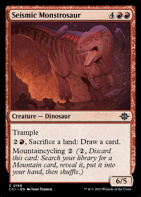 Seismic Monstrosaur — The Lost Caverns of Ixalan