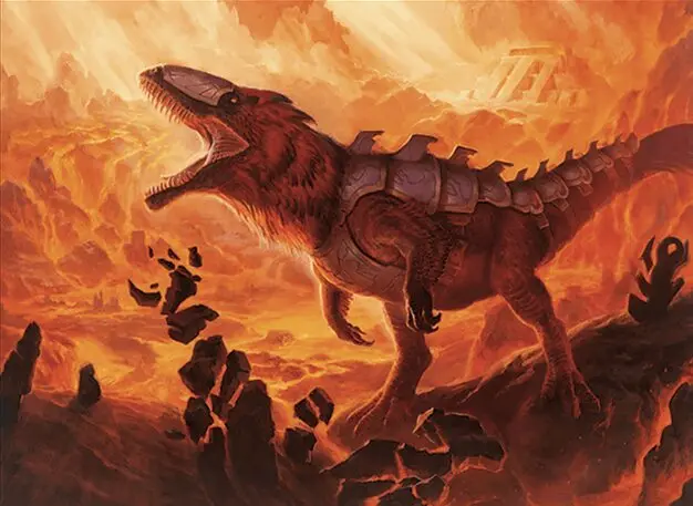 Art detail — Trumpeting Carnosaur