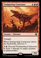 Trumpeting Carnosaur — The Lost Caverns of Ixalan