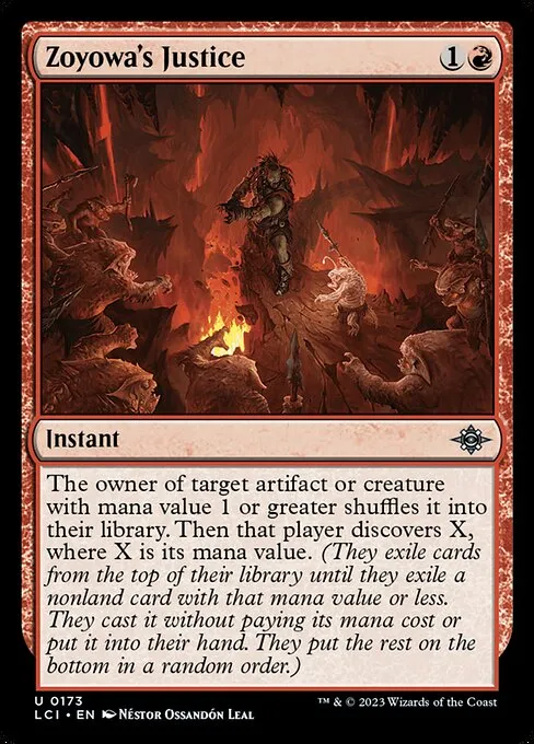Zoyowa's Justice — The Lost Caverns of Ixalan