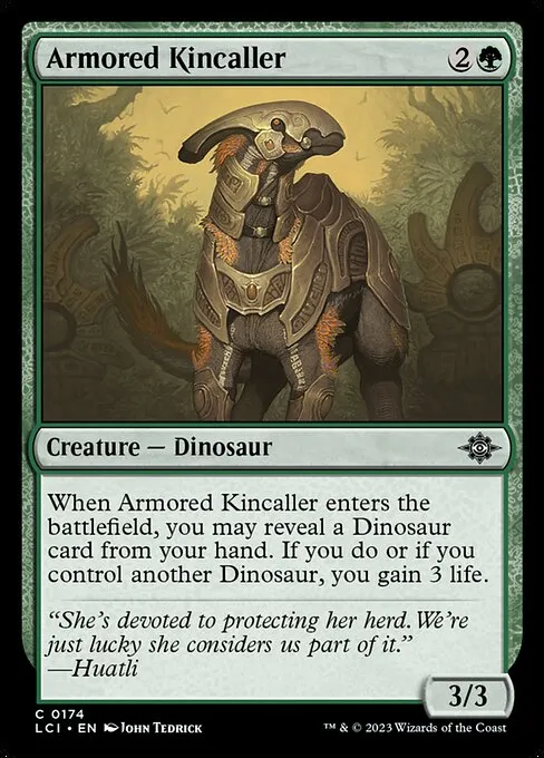 Armored Kincaller — The Lost Caverns of Ixalan