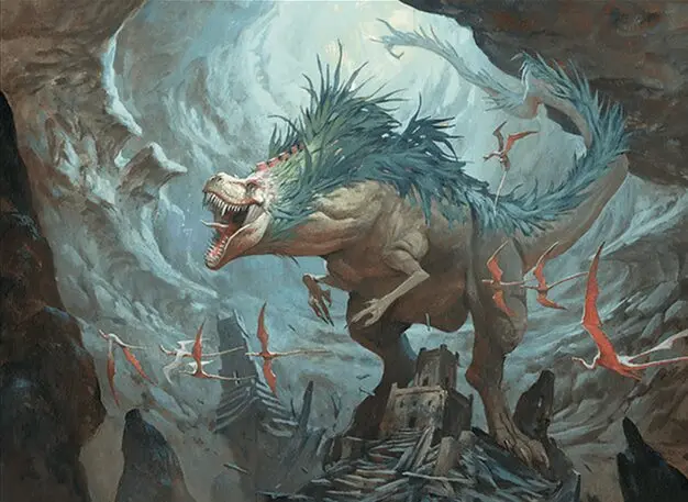 Art detail — Earthshaker Dreadmaw